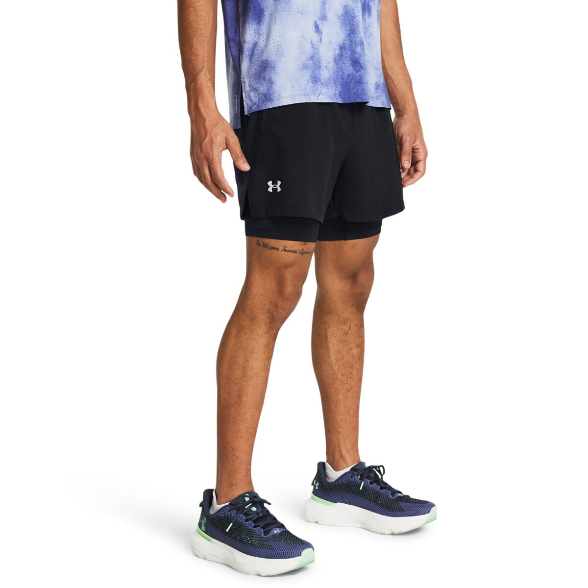 Under Armour Men's Launch 2-In-1 5" Shorts
