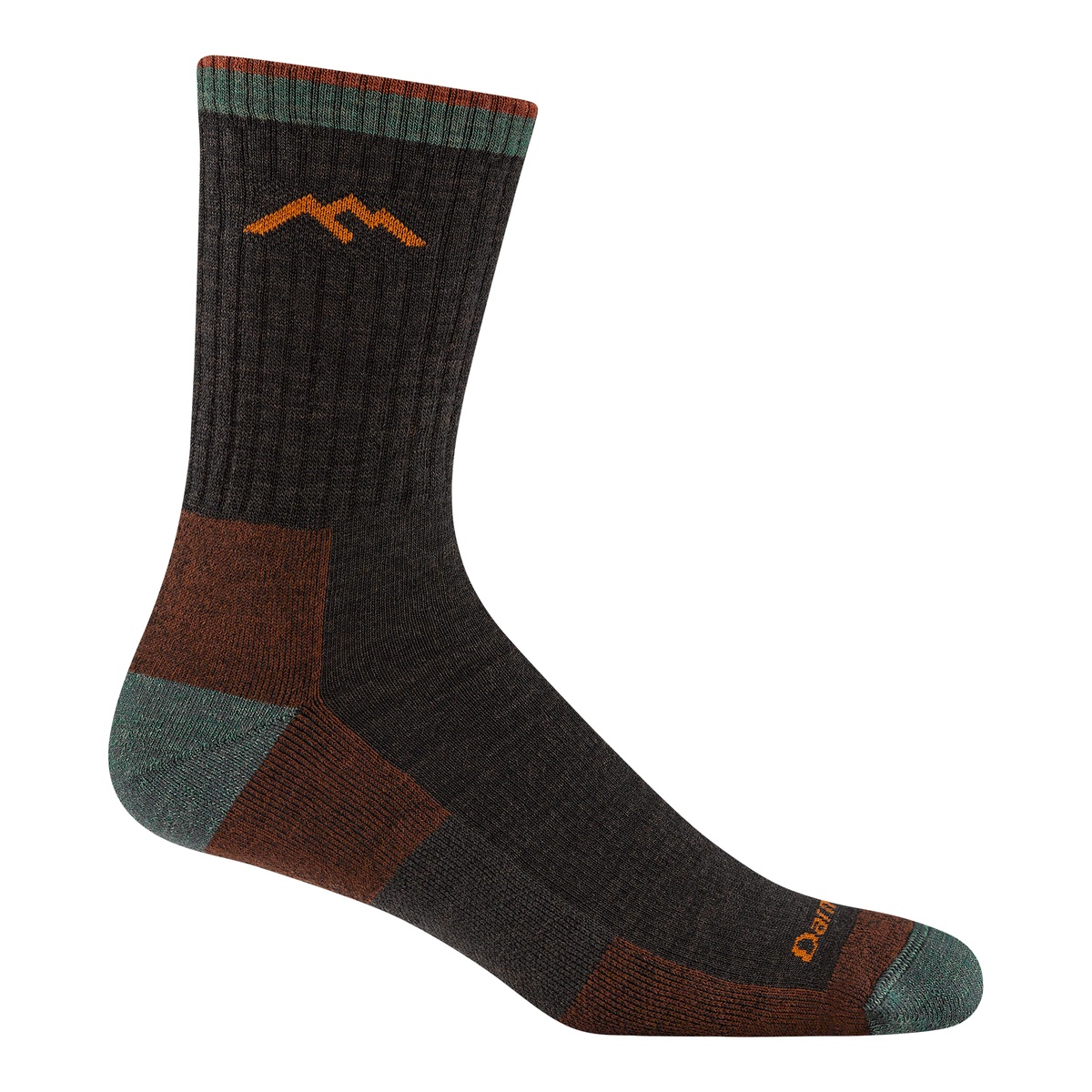 Darn Tough Men's Hiker Micro Crew Cushioned Midweight Hiking Socks