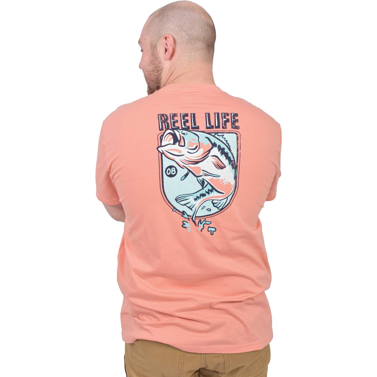 Reel Life Men's Short Sleeve Tee