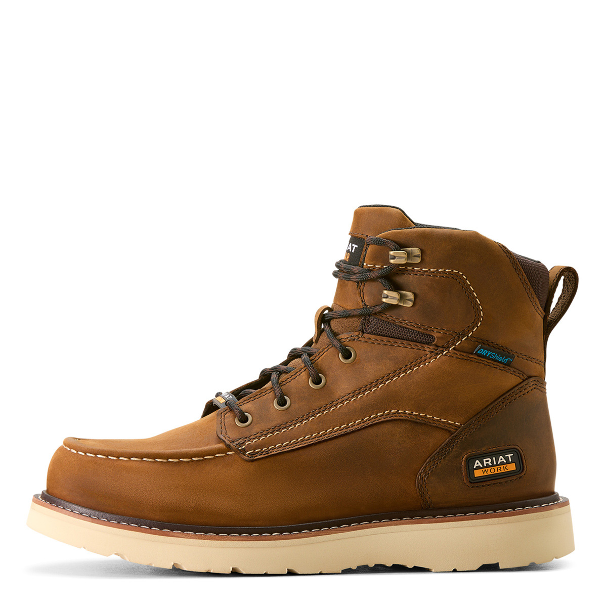 Ariat Men's Rebar Wedge Moc Toe 6" Waterproof Work Boot