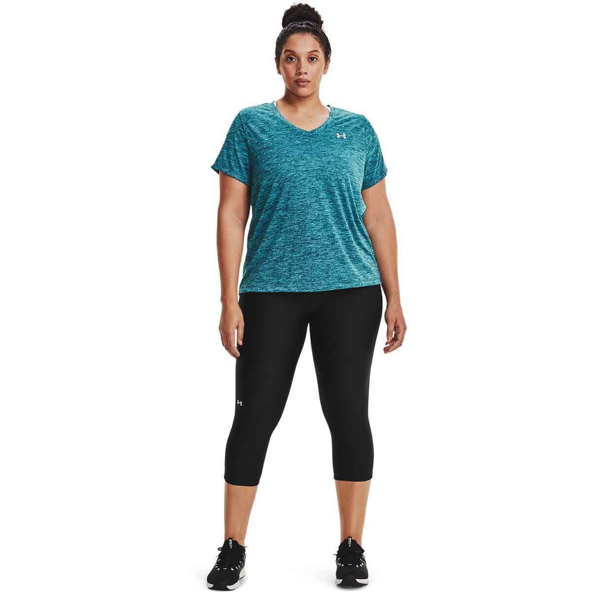 Under Armour Women's Plus Size Armour Hi Capri Leggings