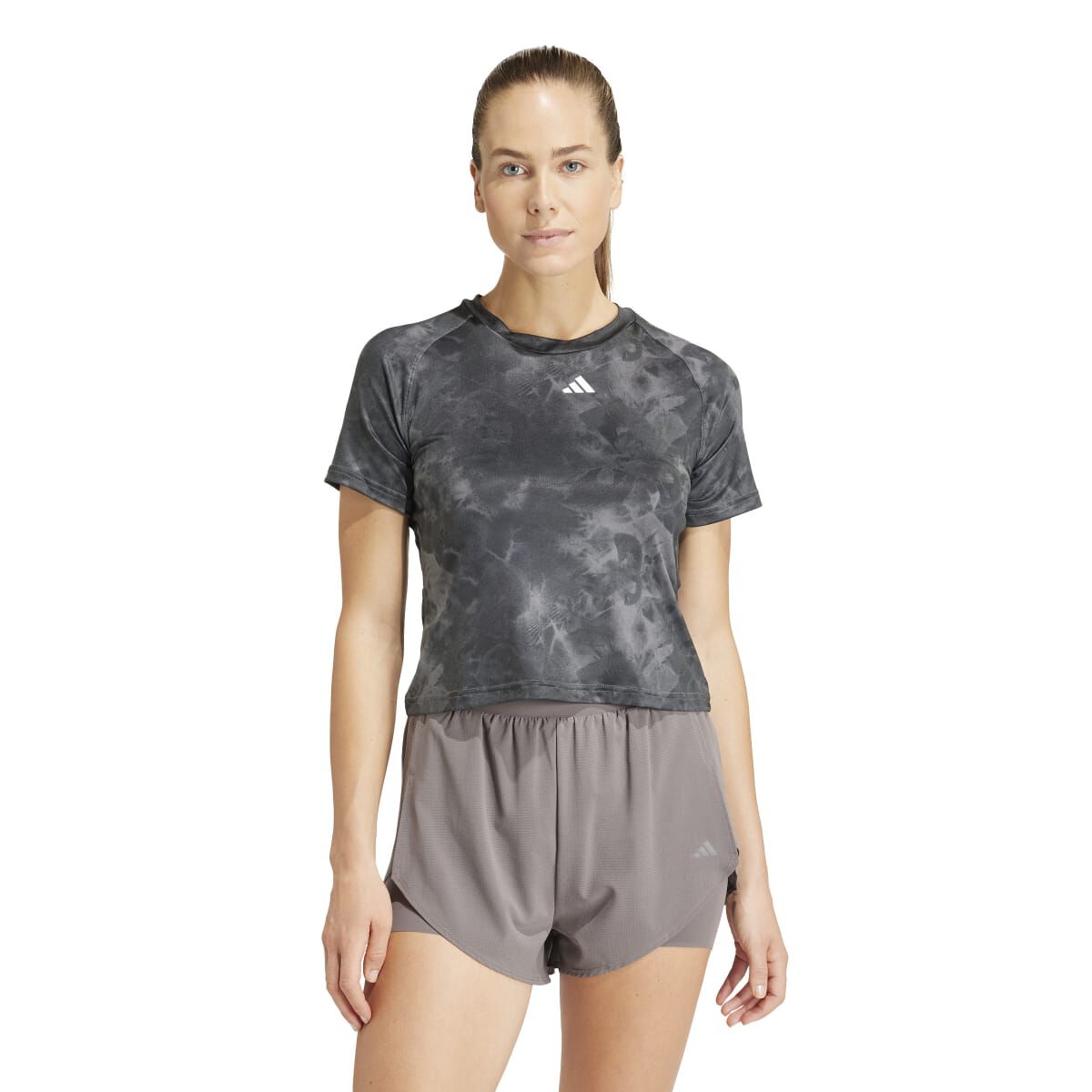 adidas Women's Print Flower Tee