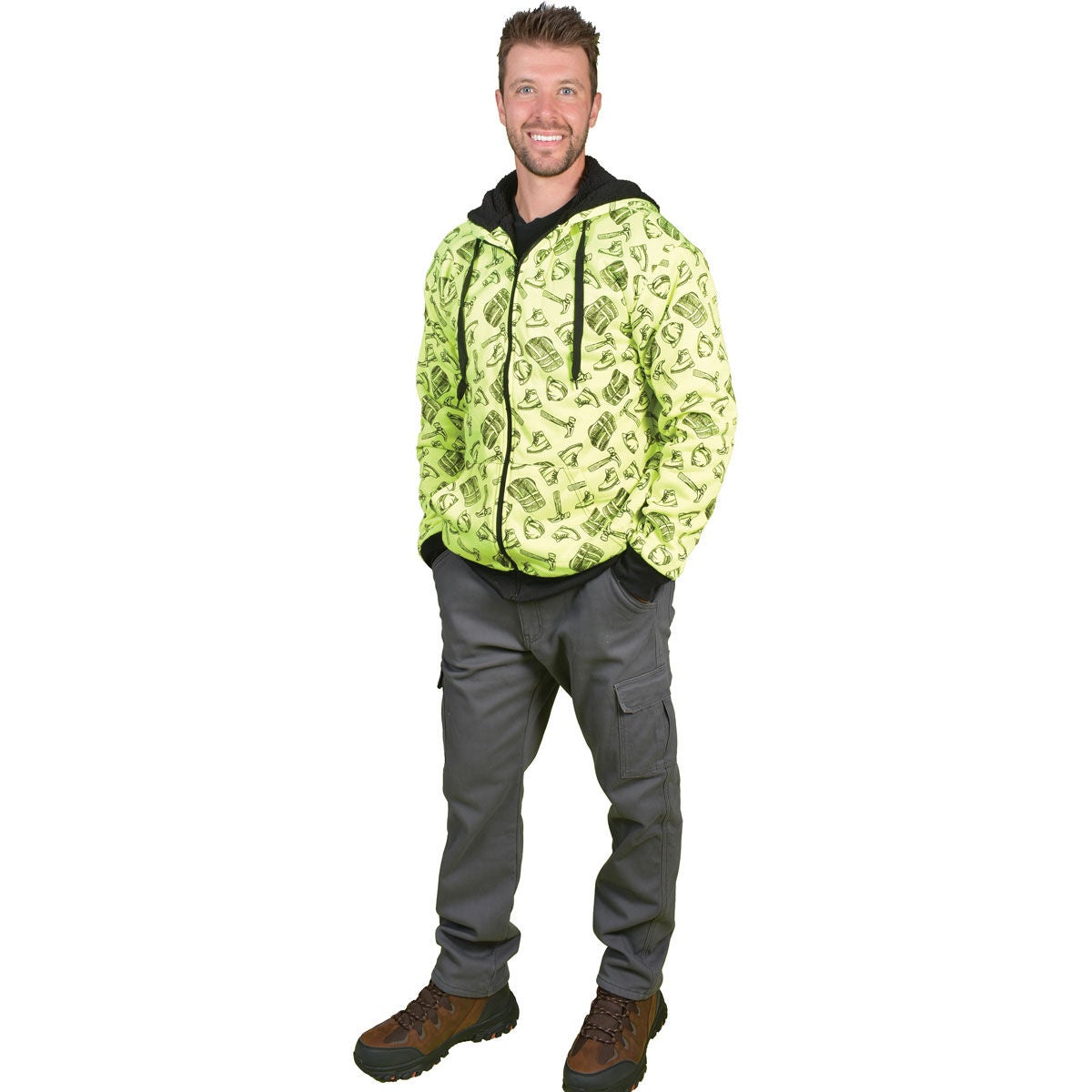 Canyon Creek Men's Sherpa Lined Hoodie