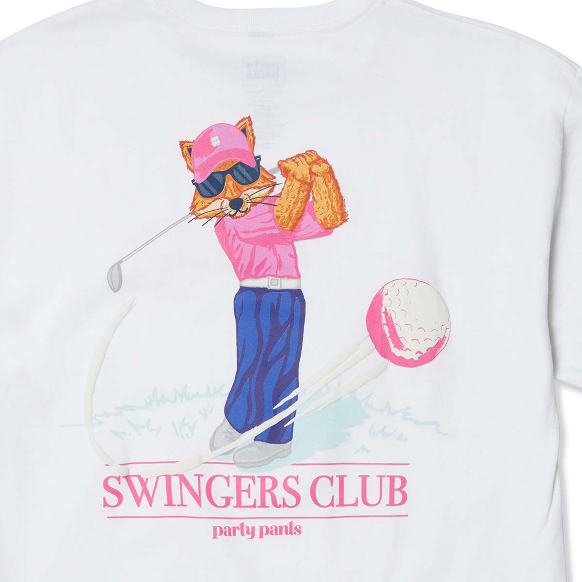 Party Pants Men's Swingers Classic Short Sleeve Tee