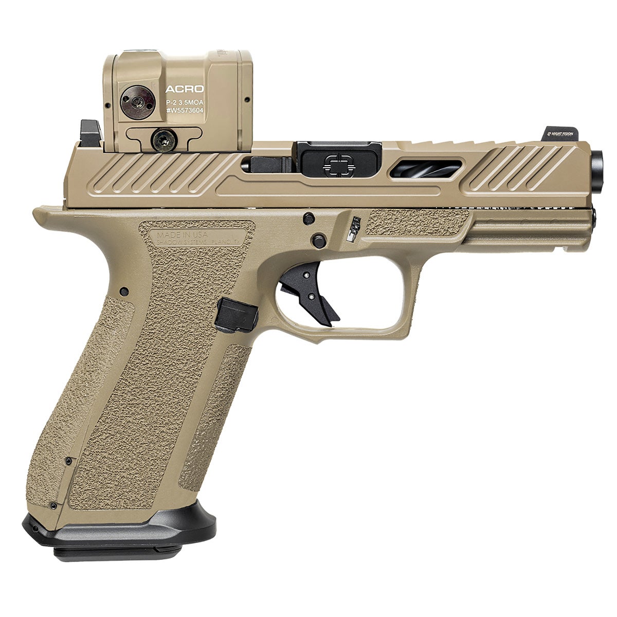 Shadow Systems MR920 9MM ELT OR ACRO FDE Pistol
