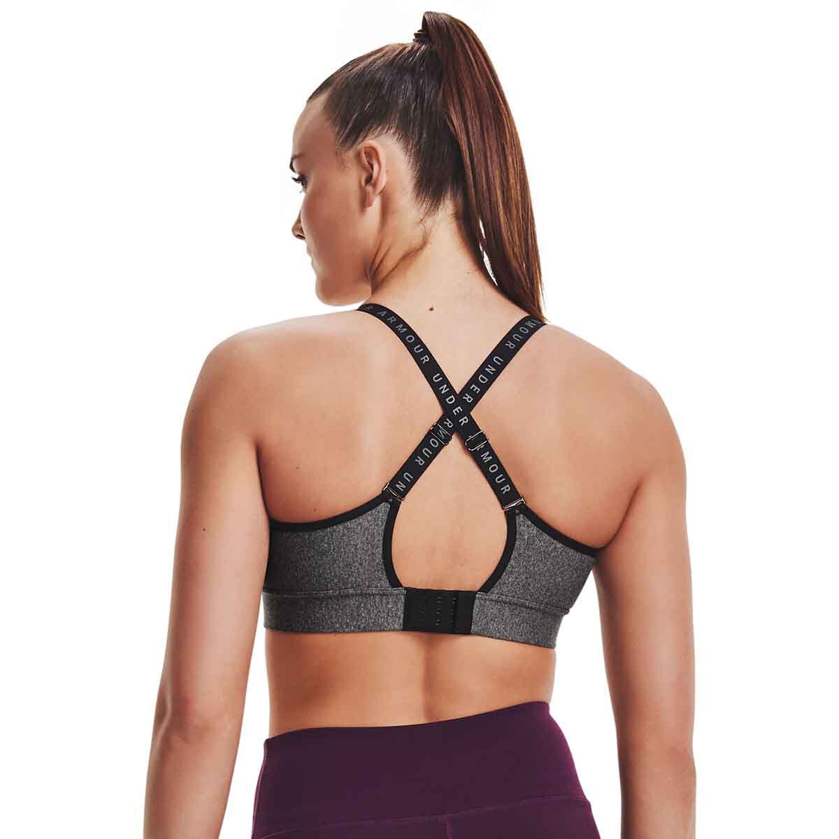 Under Armour Women's Infinity Mid-Impact Heather Cover Sports Bra