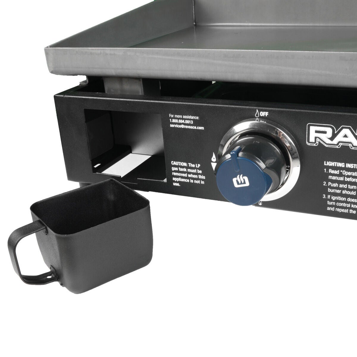 Razor 1-Burner Portable LP Gas Griddle