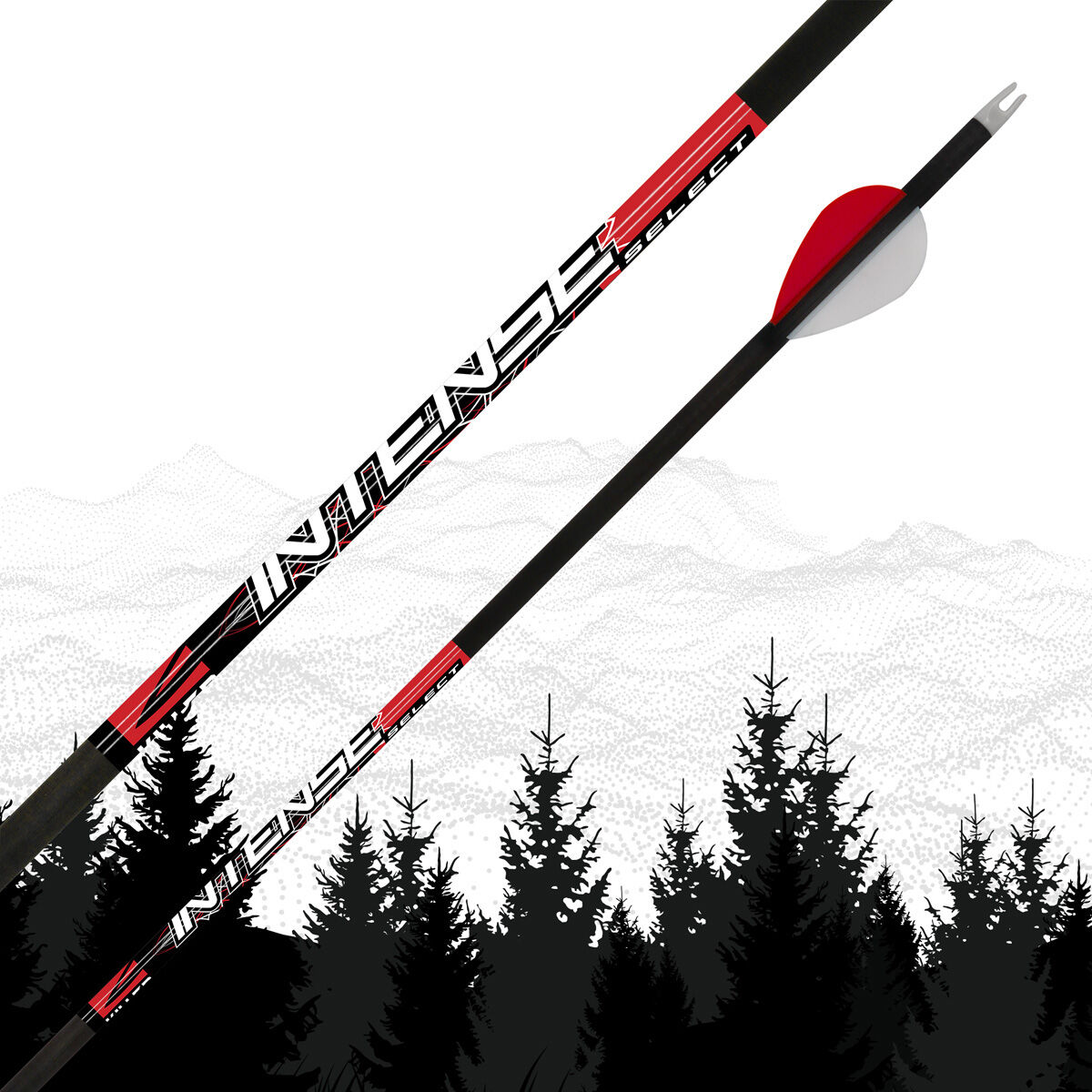 Killer Instinct Intense Select 500 Spine Arrows 6 Pack