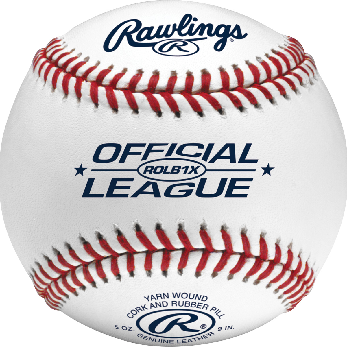 Rawlings ROLB1X Official League Practice Grade Baseballs 14u 1 Dozen