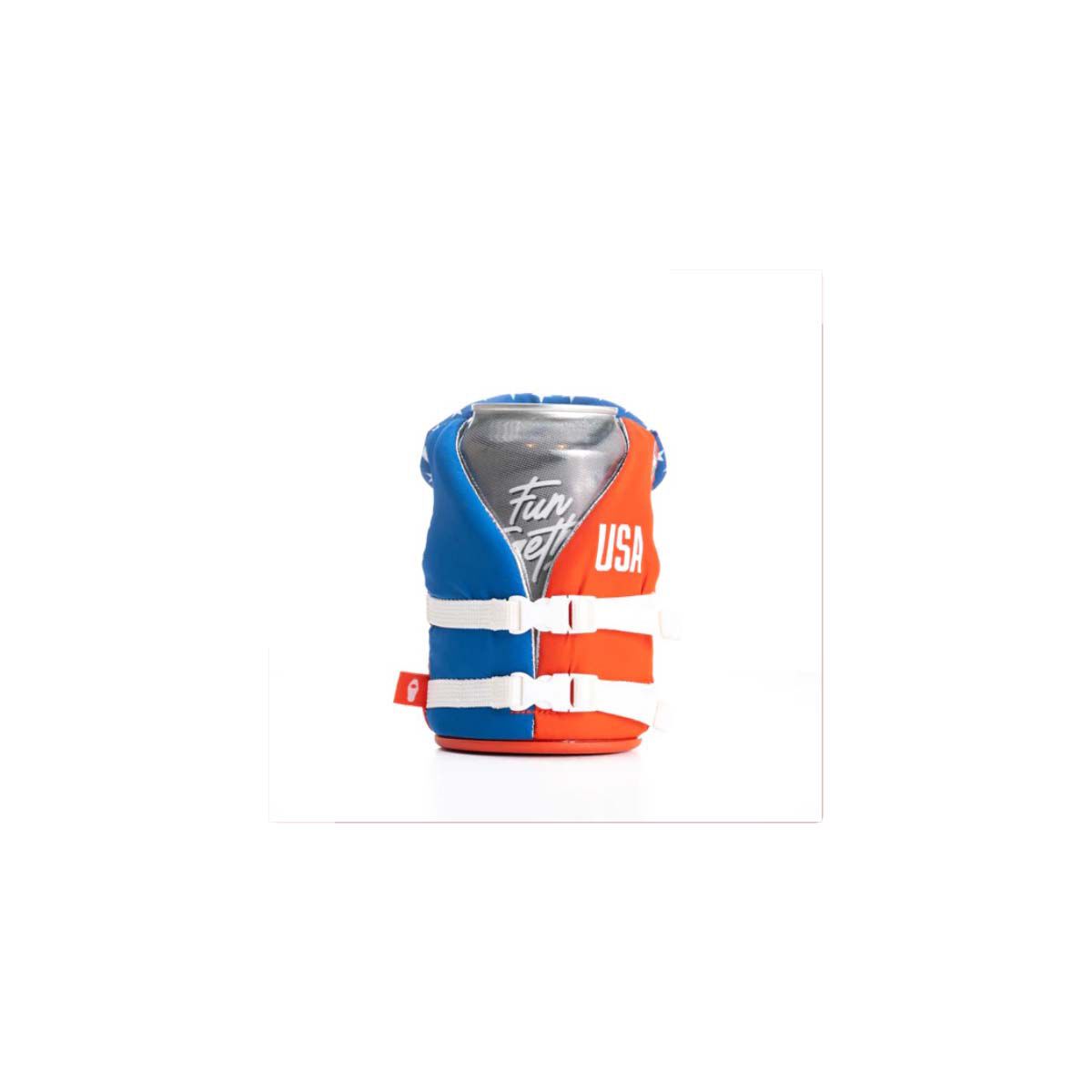 Puffin The Buoy Liberty Life Vest Koozie
