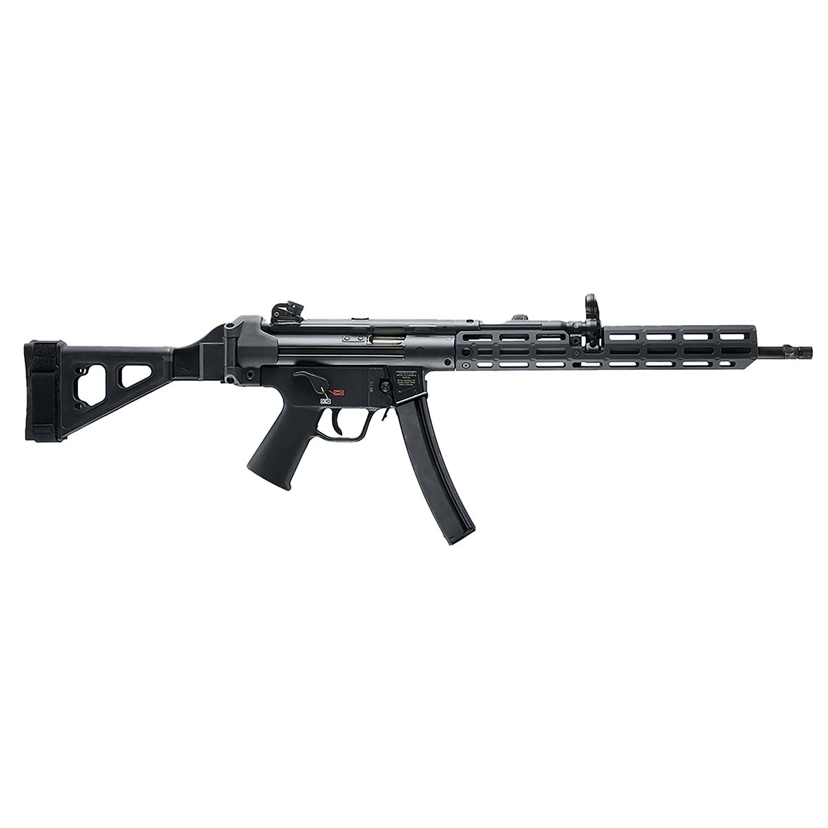 H & K SP5L 9mm Luger 10+1 16.50" Handgun