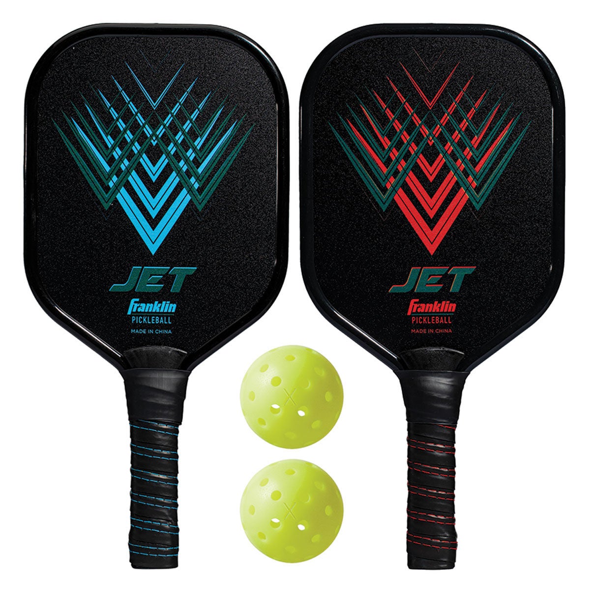 Franklin Jet 2 Player Aluminum Pickleball Set