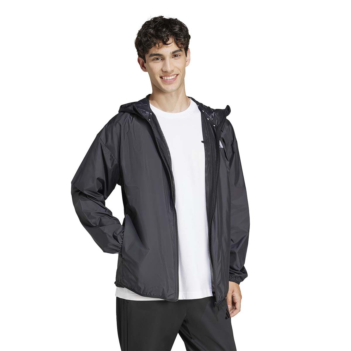 adidas Men's Essentials Big Logo Woven Windbreaker
