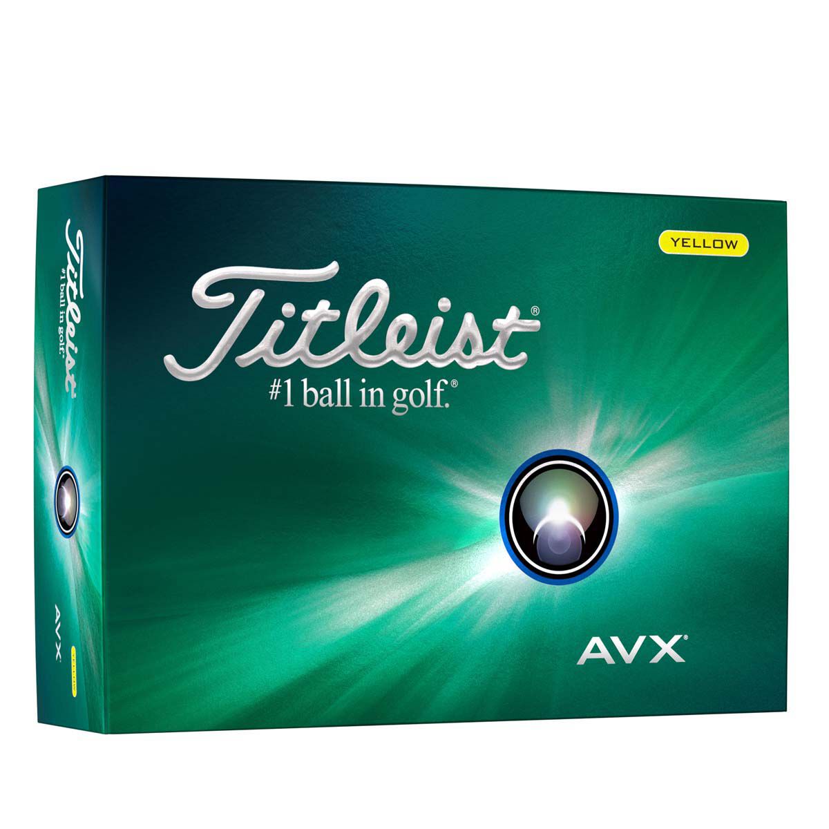 Titleist AVX Yellow Golf Balls