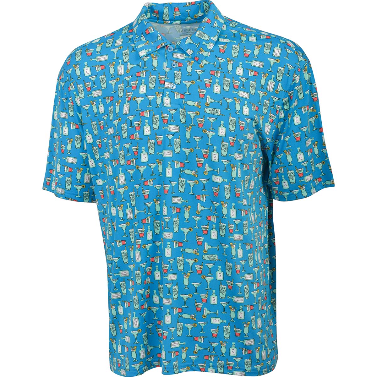 Aeroline Men's Blue Polo