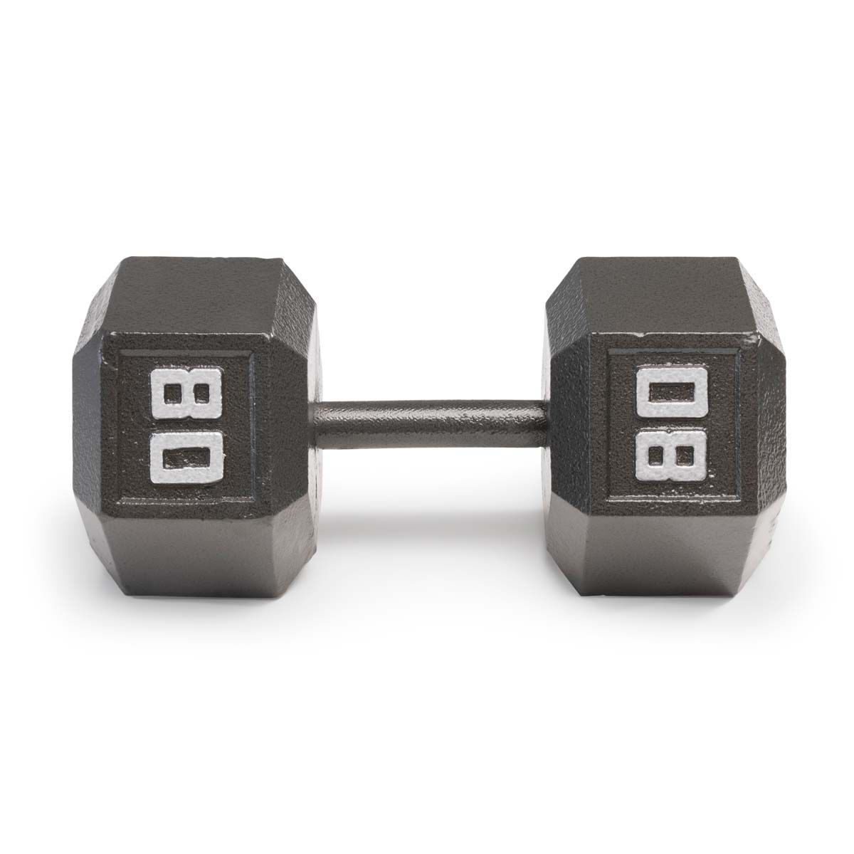 Marcy 80lb Cast Iron Hex Dumbbell