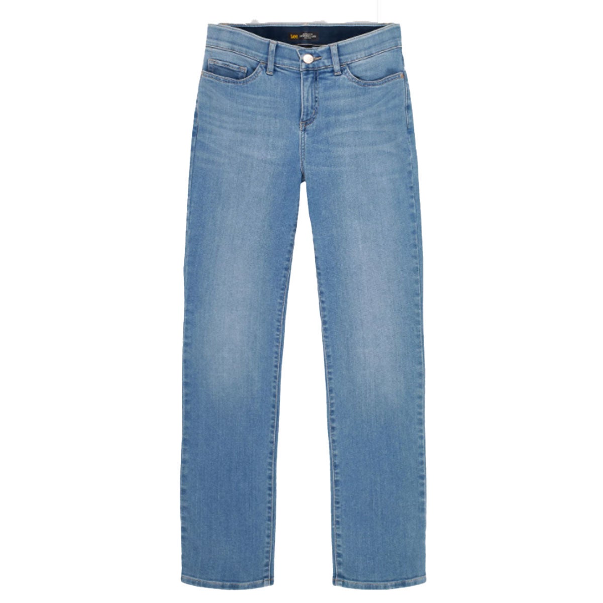 Lee Women's Flex Moiton Regular Fit Straight Jeans