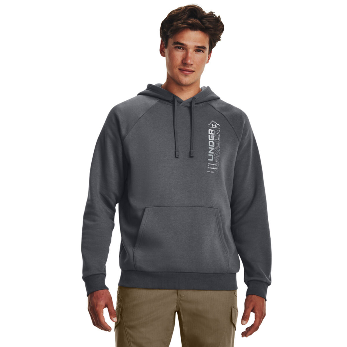 Under Armour Men's UA Rival Fleece Wordmark Hoodie