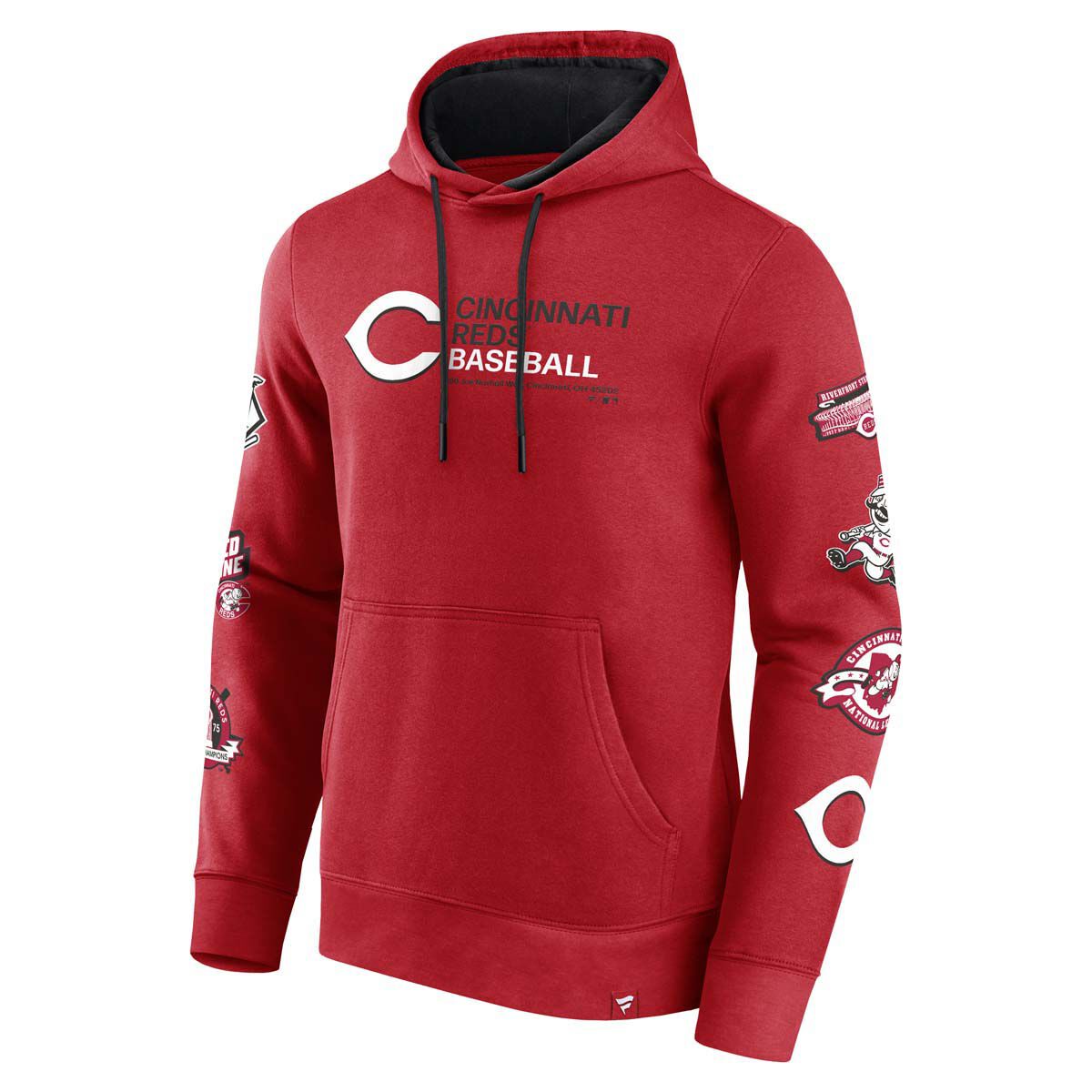 Best Fanatic Reds Fanatics Cincinnati Reds Fundamentals Hoodie