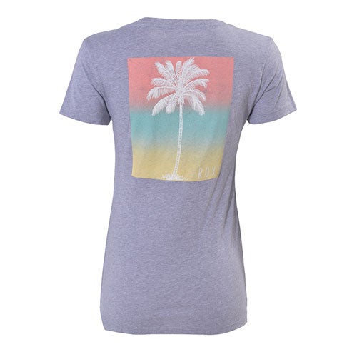 Roxy Women's Palm Gradient V-neck Tee