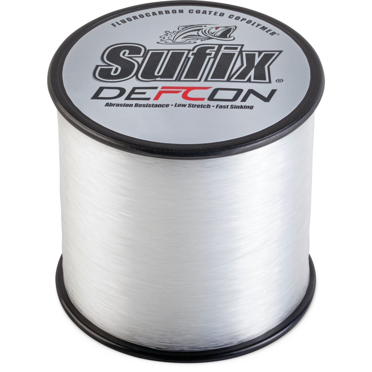Sufix Defcon Fluorocarbon-Coated Copolymer Monofilament Fishing Line (Clear, 10 lb, 300 yd Spool)