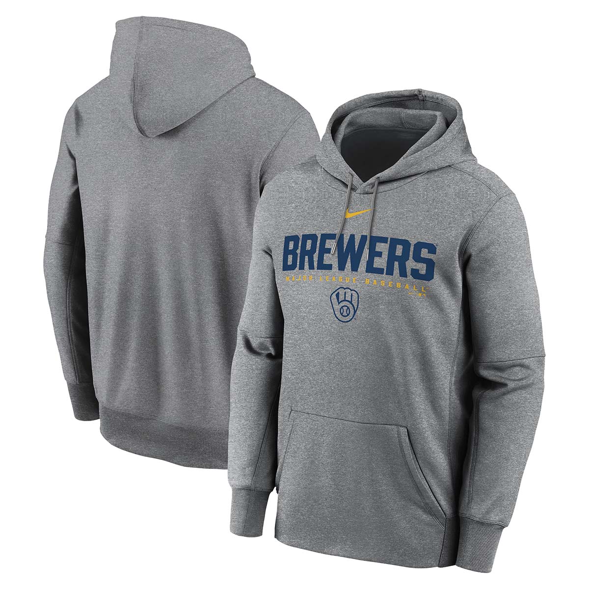 Nike Milwaukee Brewers Therma Stack Hoodie