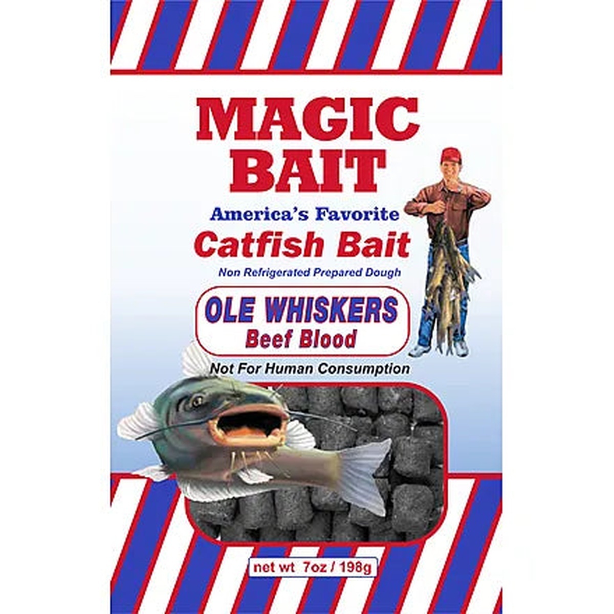 Magic Bait Ole Whiskers Beef Blood Catfish Dough Bait