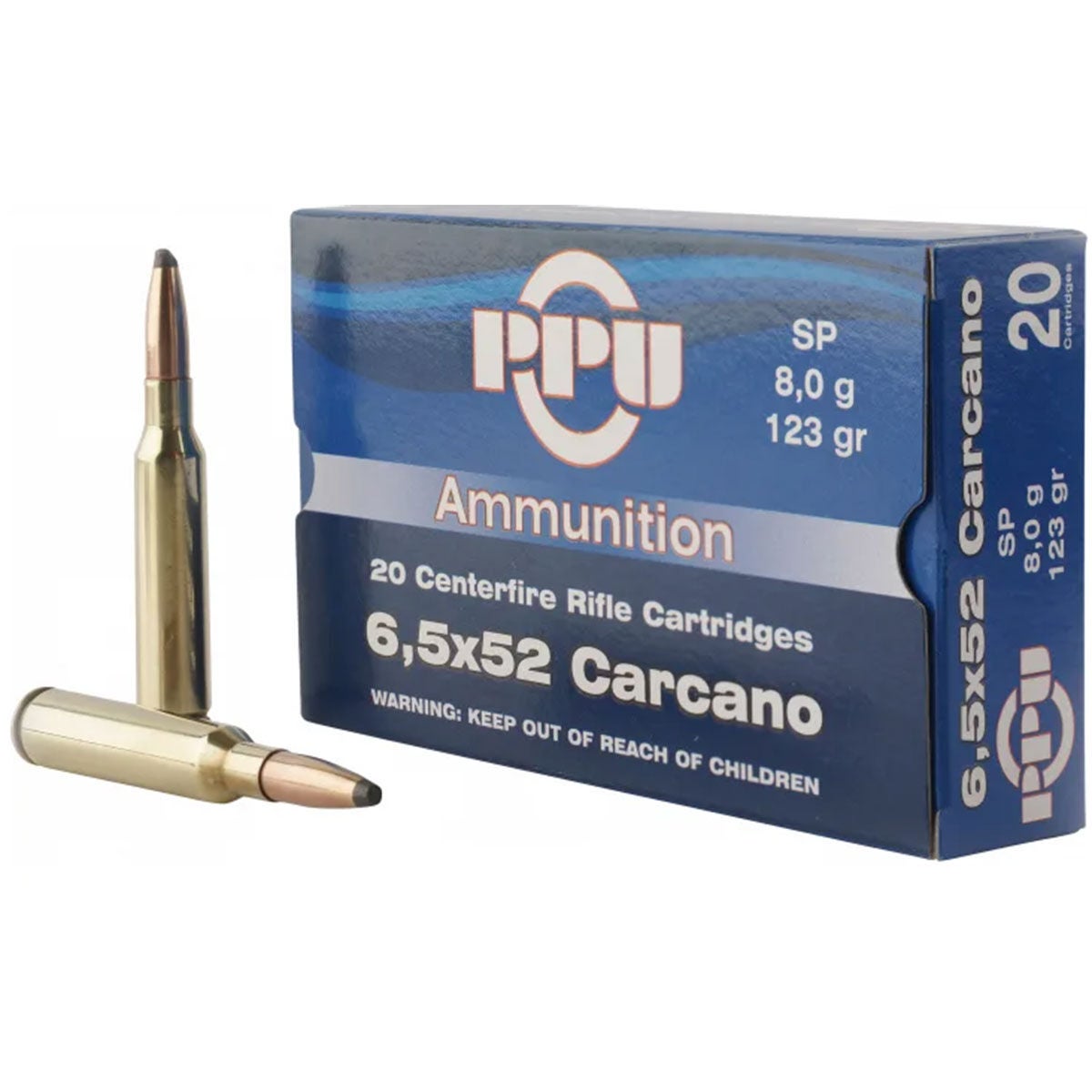 Ppu .308 Winchester Soft Point 180 Grain
