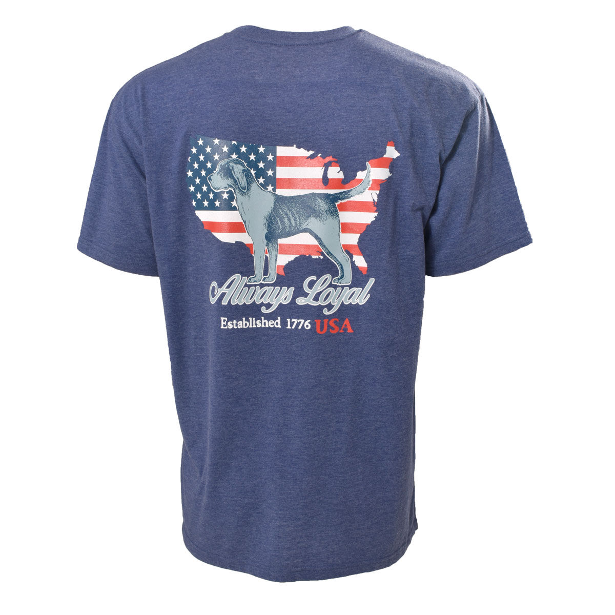 Staghorn River Men's Always Loyal Dog Short Sleeve Tee