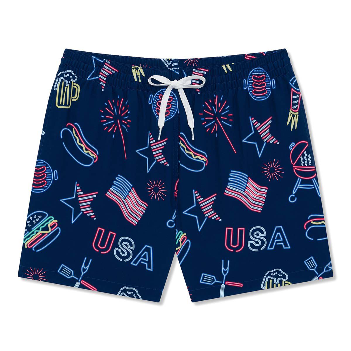Chubbies The Patriotic Lights 5.5" (Classic Swim Trunk)