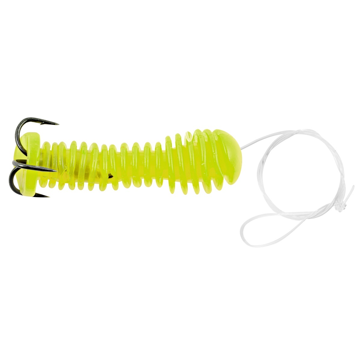 Muddville Orange River Dip Worm Catfish Fishing Lure, 2-Pack