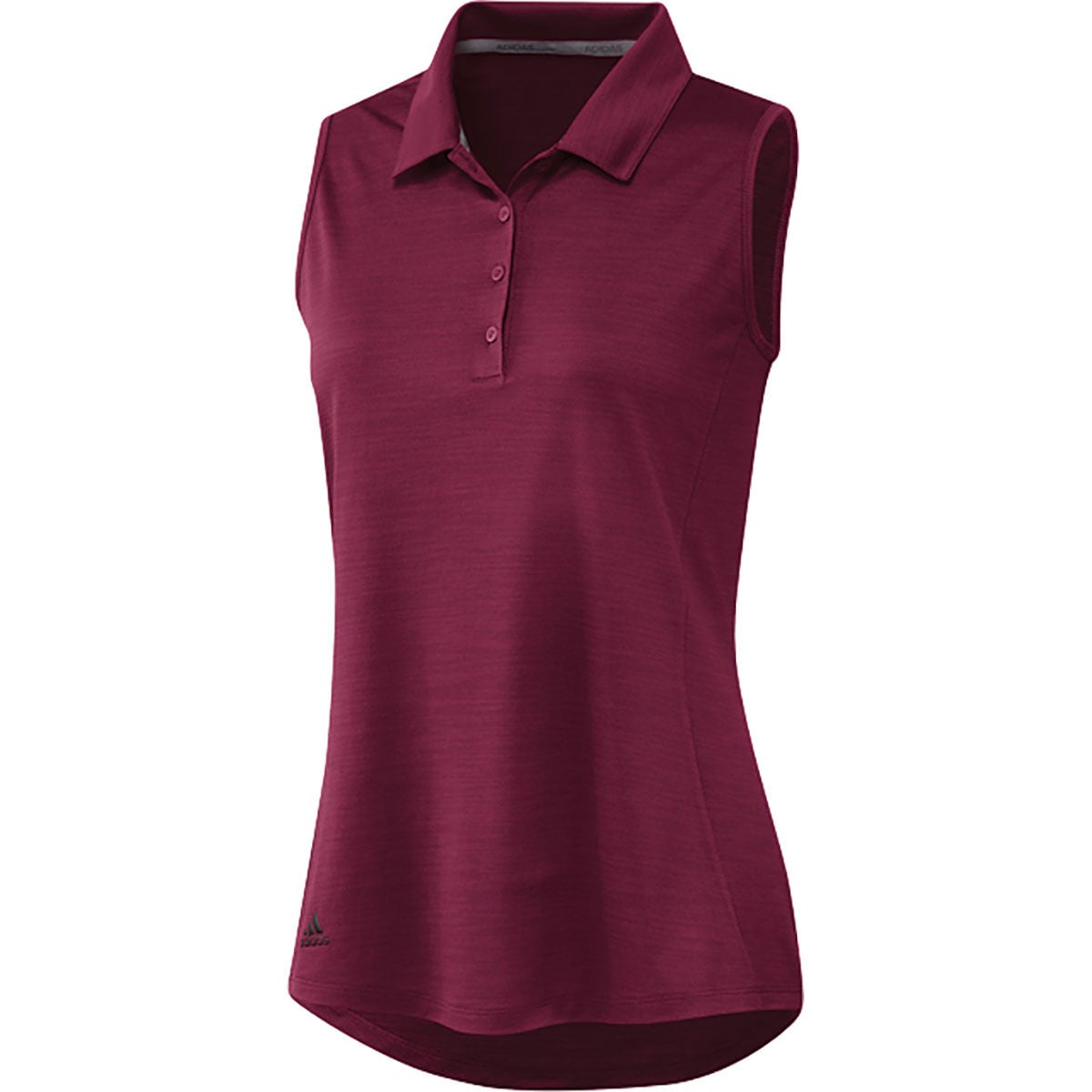 adidas Women's Spacedye Sleeveless Golf Polo