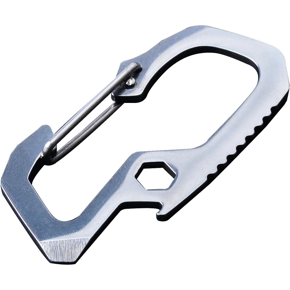 Munkee's Multi-Function Stainless Steel Carabiner