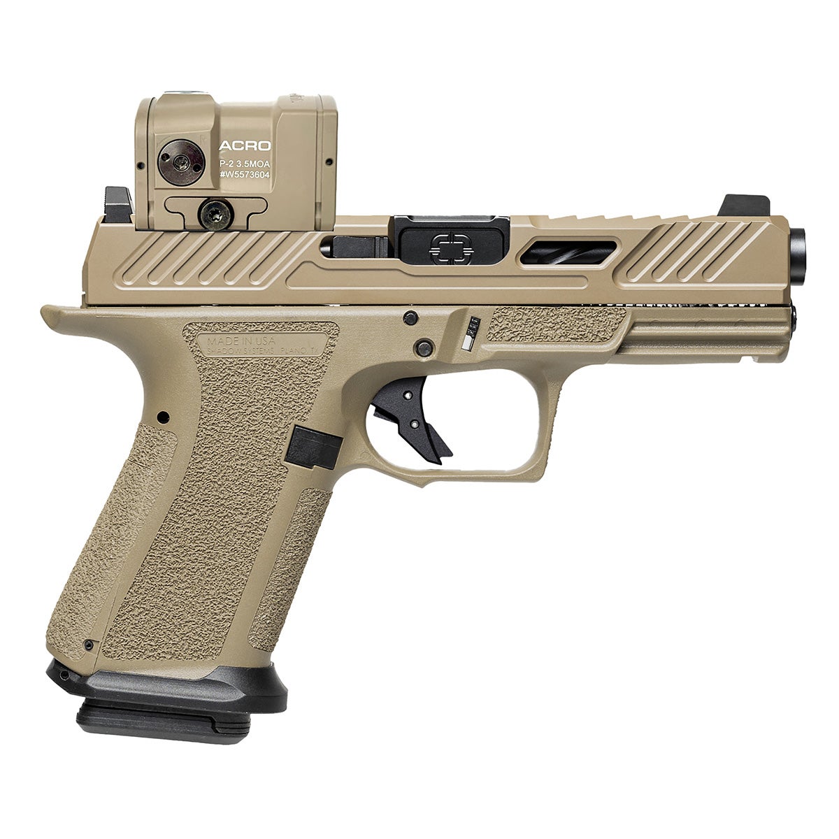 Shadow Systems XR920 9MM ELT OR ACRO FDE Pistol