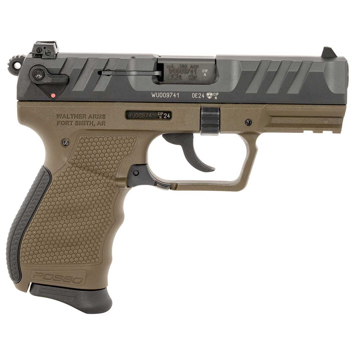 Walther PD380 380 ACP 3.7" 9RD Pistol