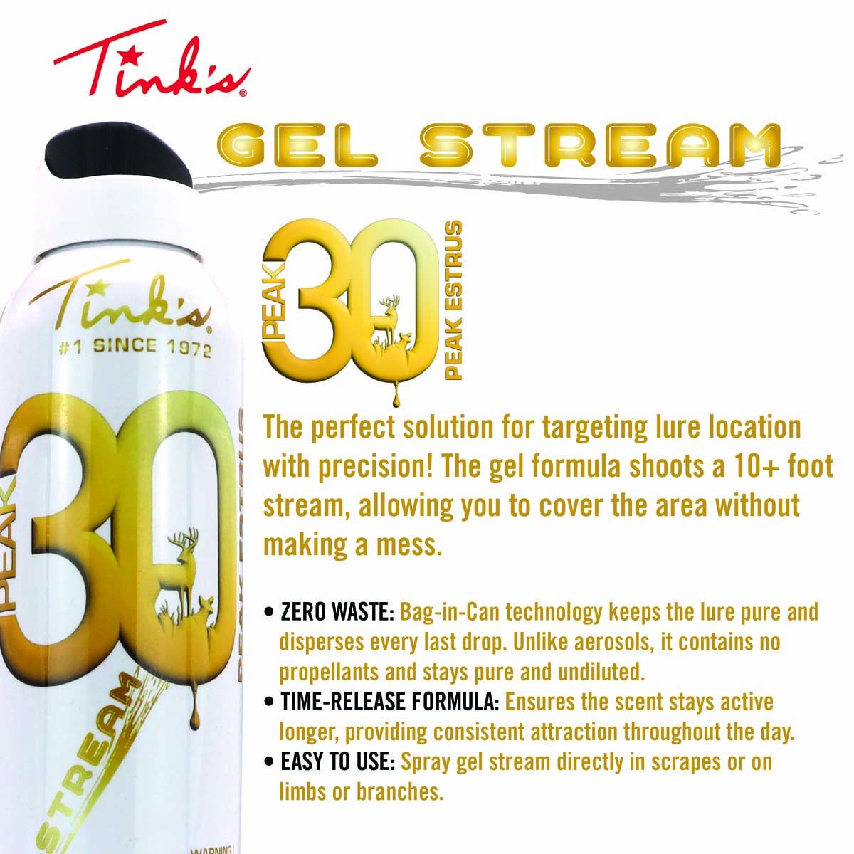 Tinks Peak30 Prem Doe Estrus 5 oz Scent