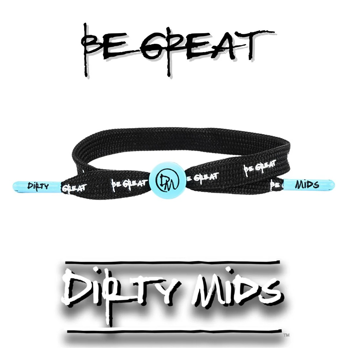 Dirty Mids Be Great Dirty Mids Motiv8 Baseball Bracelet