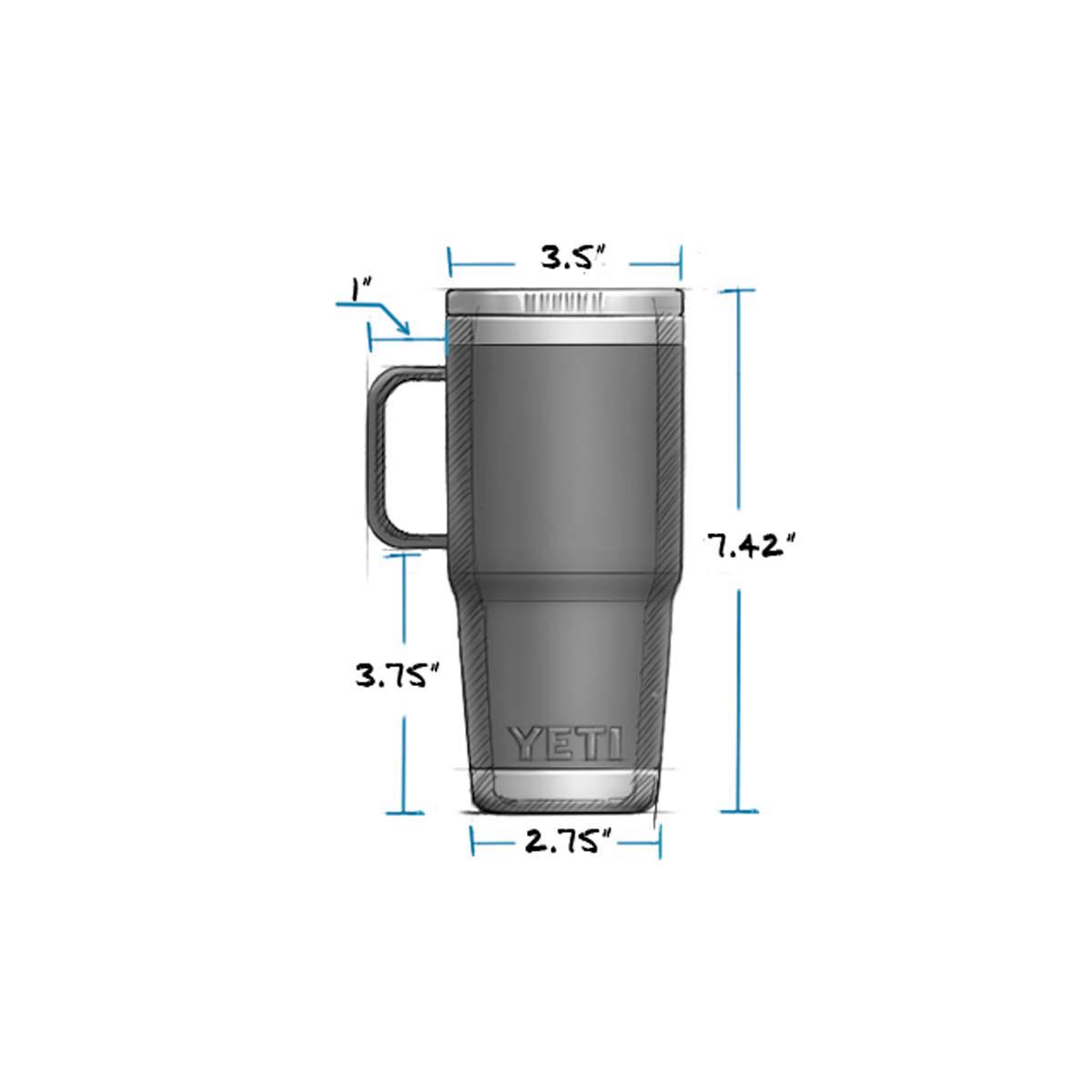 YETI Rambler 20oz Travel Mug