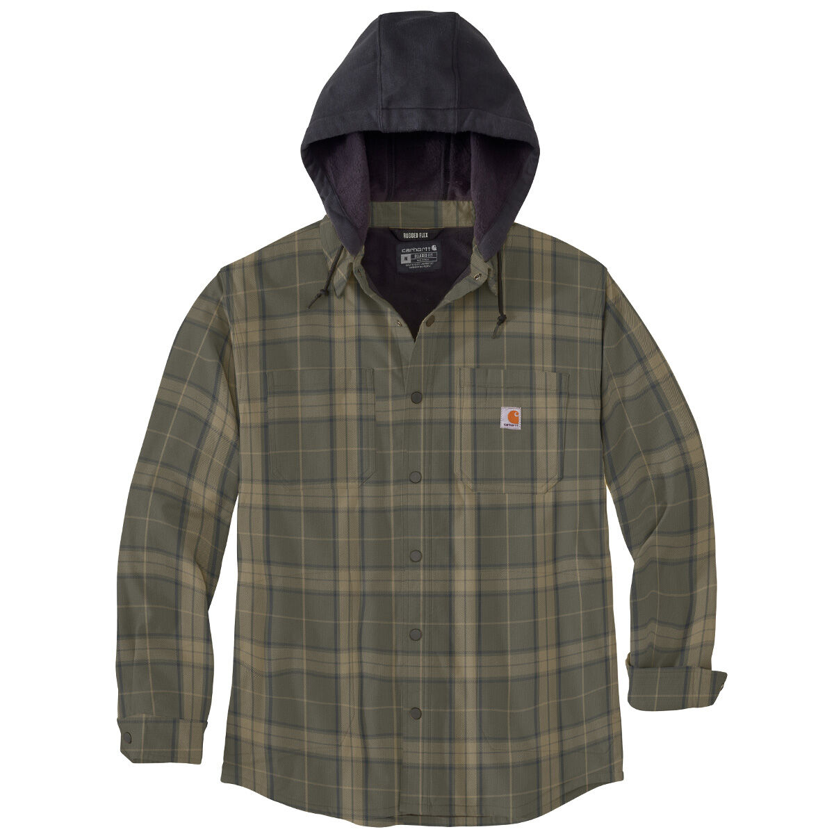 Carhartt Men's Fleece Lined Shirt Jacket
