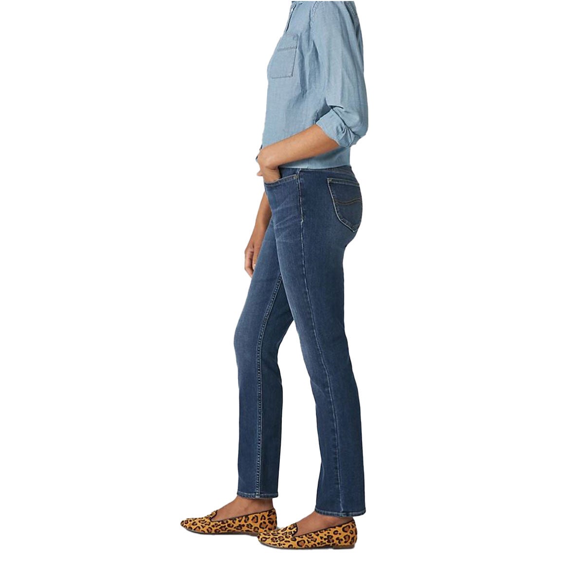 Lee Women's Foundation Straight Jeans
