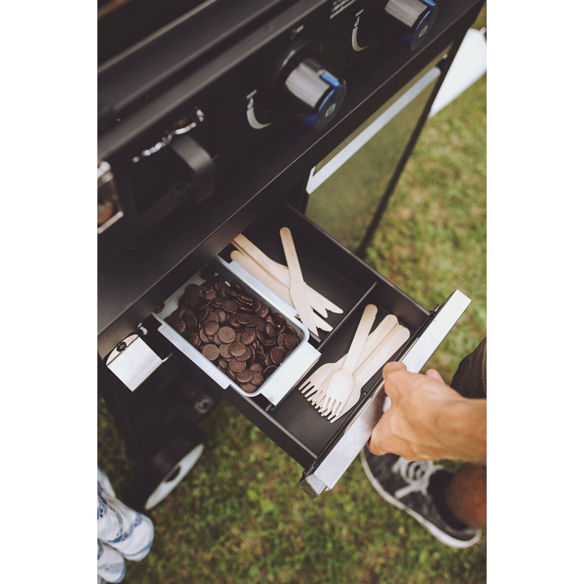 Razor Prep Cart for Portable griddles and grills