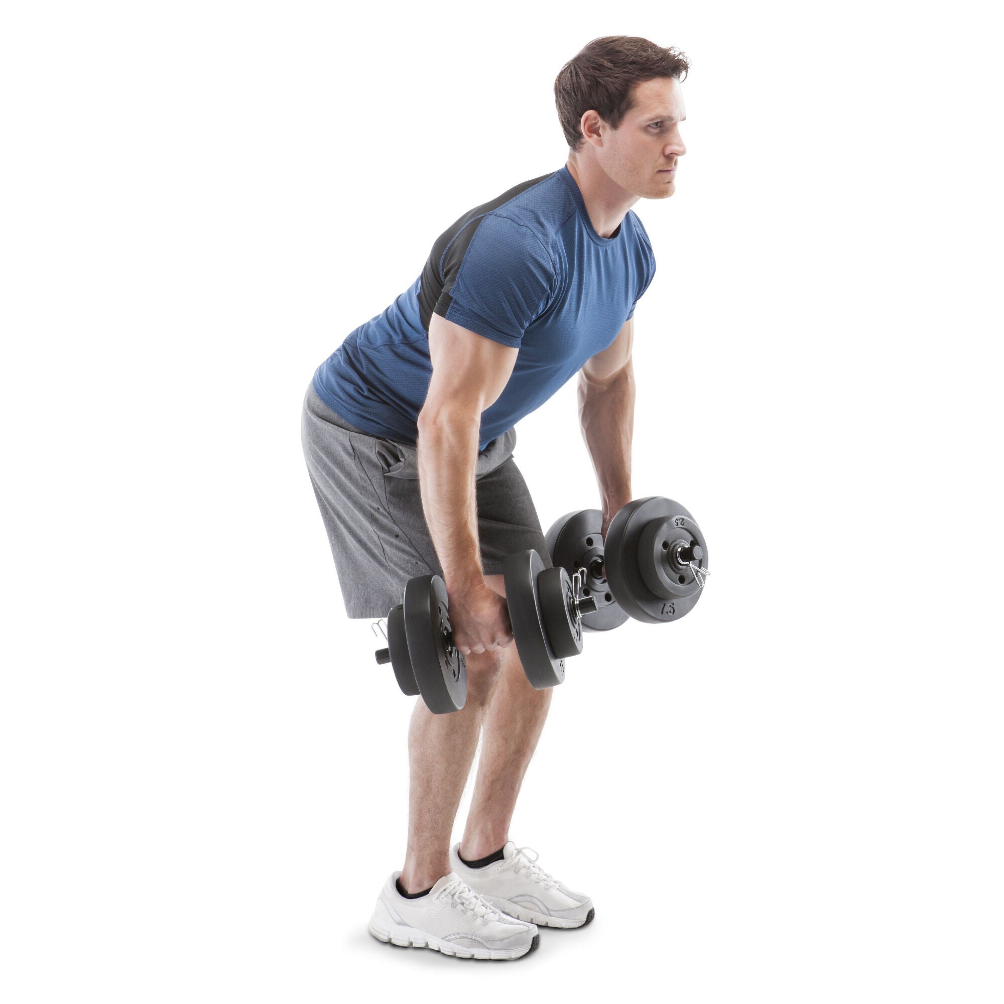 Marcy 40lb Vinyl Adjustable Dumbbell Set