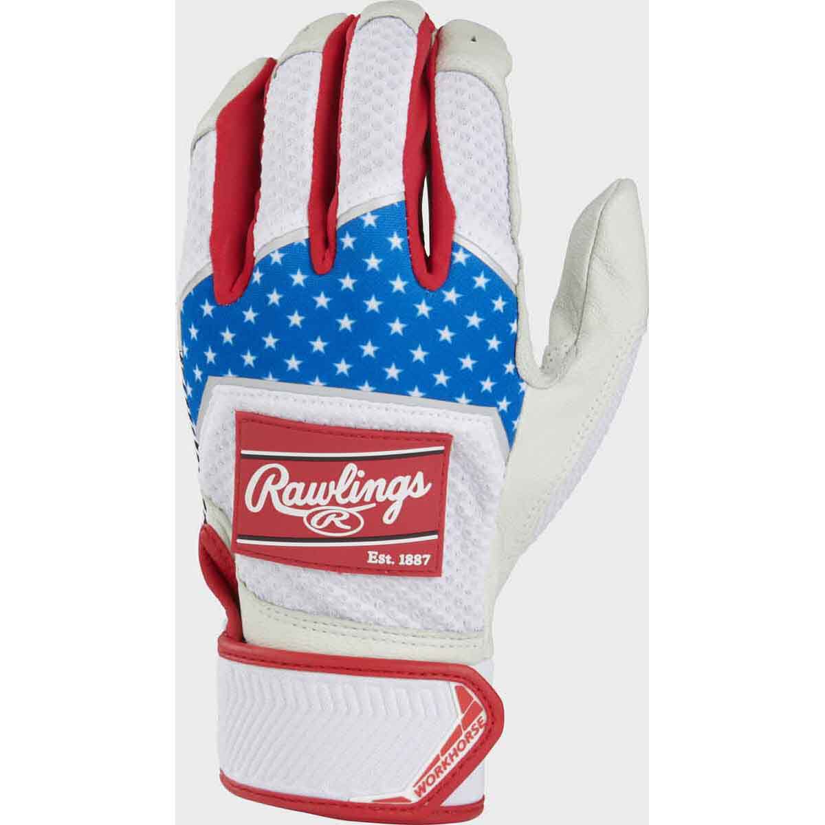 Rawlings Youth Workhouse Compression Batting Gloves