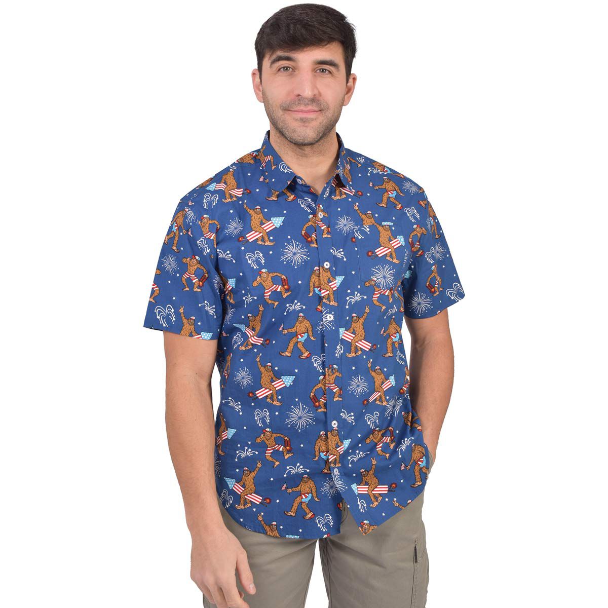 Staghorn Outfit Men's Americana Bigfoot Woven Top