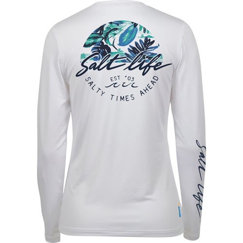 Salt Life Women's Long Sleeve Escape To Paradise Tee
