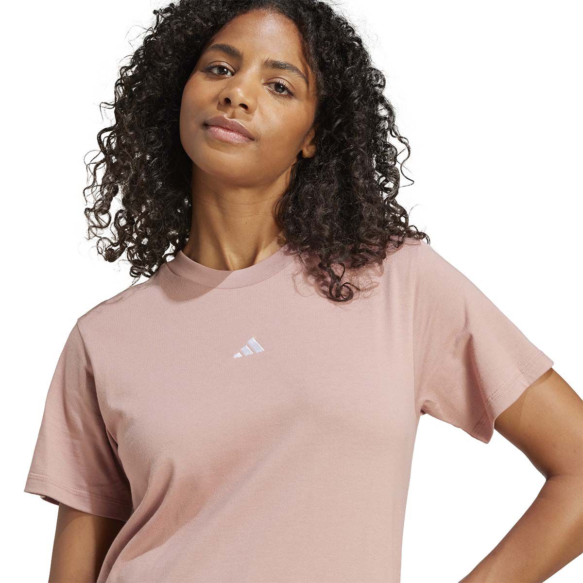 adidas Women's Essentials Small Logo Cotton T-Shirt