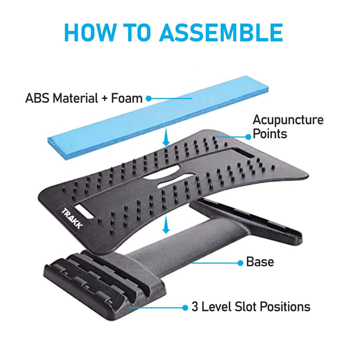 Trakk Multi Level Back Stretching Device