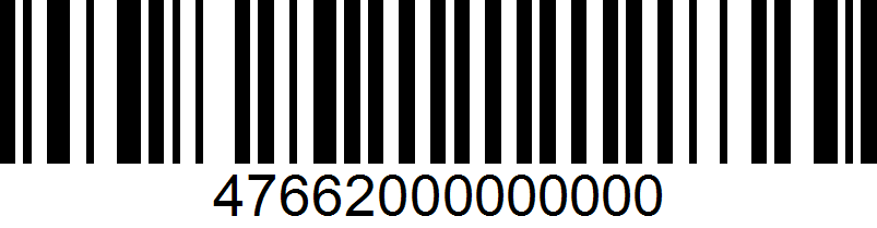 Barcode 476620000000 for 17% off one regular-price item