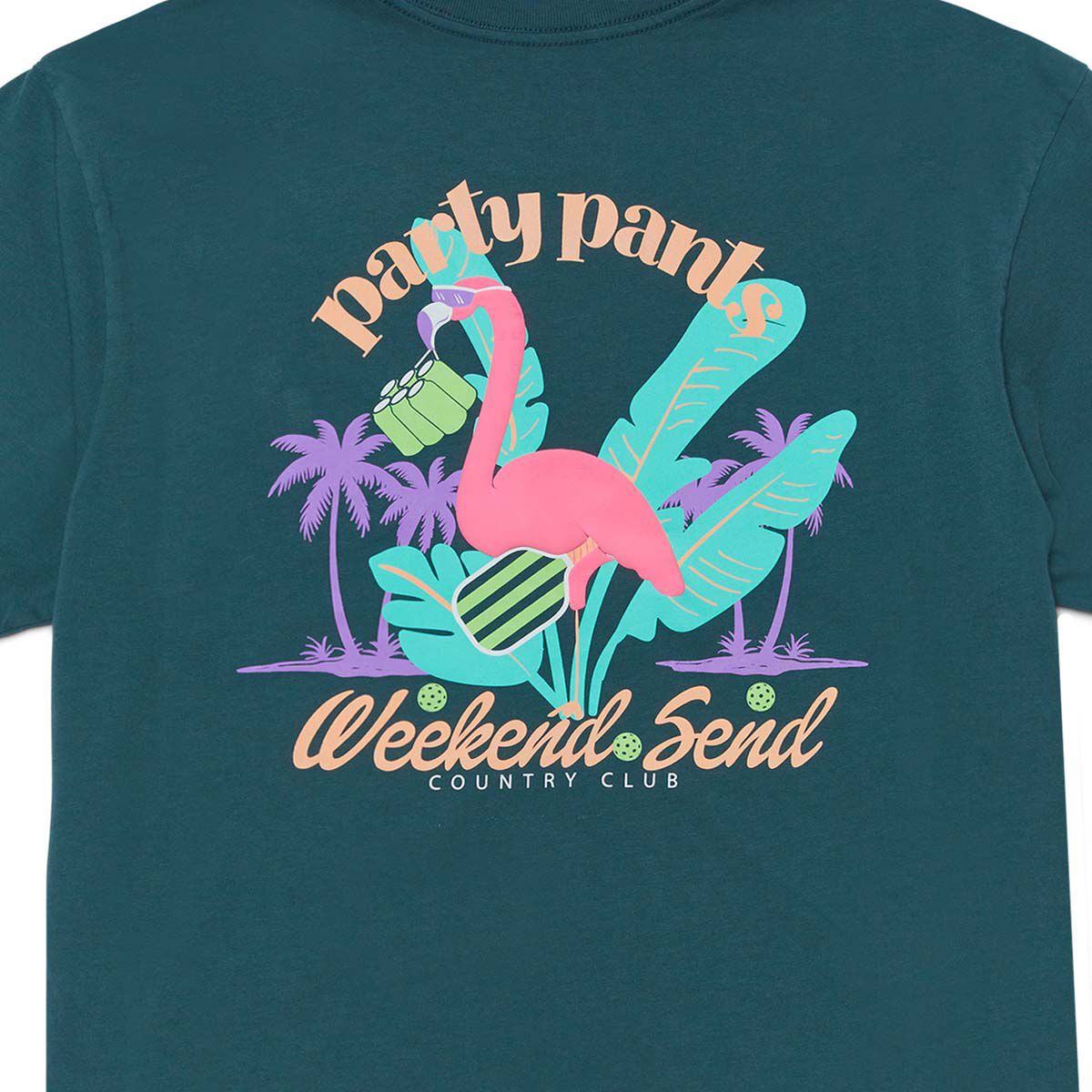 Party Pants Men's Weekend Send Short Sleeve Tee