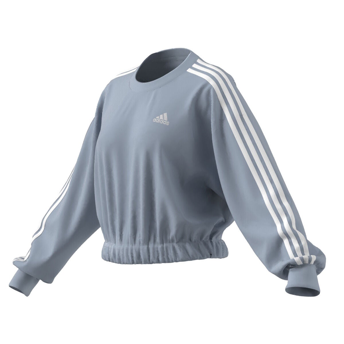 adidas Women's Essentials 3-Stripes Crop Sweatshirt